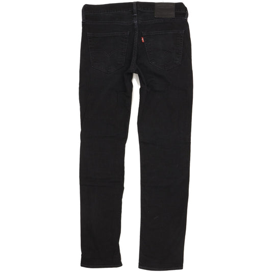 Levi's 511 Men Black Straight Slim Stretch Jeans W31 L31