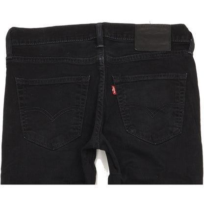 Levi's 511 Men Black Straight Slim Stretch Jeans W31 L31