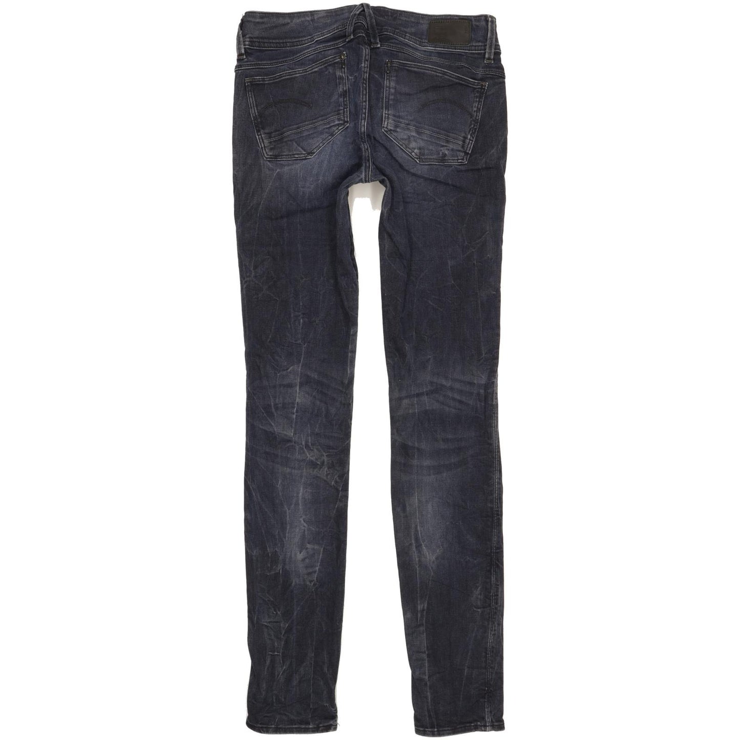 G-Star Lynn Mid Women Navy Skinny Slim Stretch Jeans W29 L34