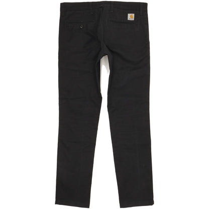 Carhartt Sid Men Black Straight Regular Jeans W32 L31