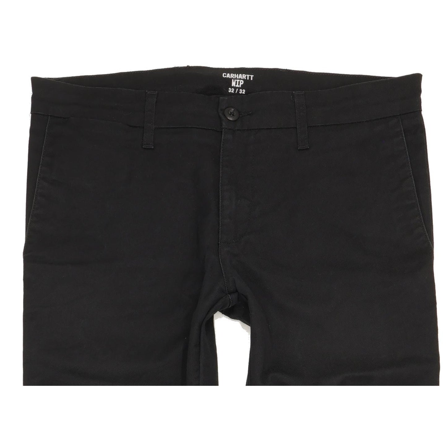 Carhartt Sid Men Black Straight Regular Jeans W32 L31