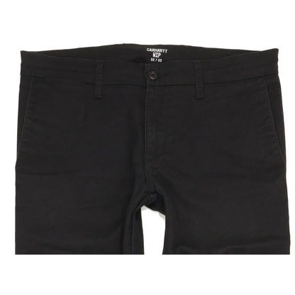 Carhartt Sid Men Black Straight Regular Jeans W32 L31