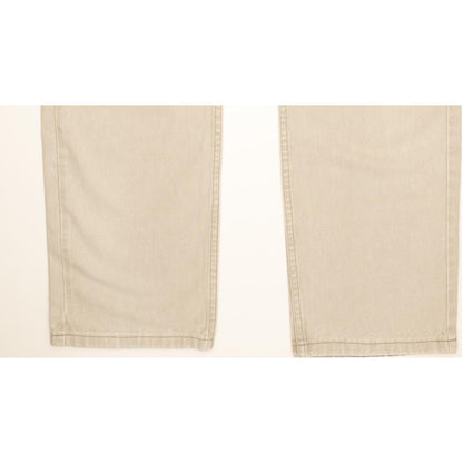 Lee Brooklyn Men Beige Straight Regular Jeans W34 L34