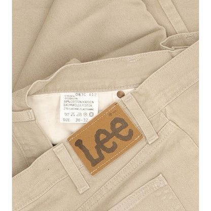 Lee Brooklyn Men Grey Straight Regular Stretch Jeans W38 L32