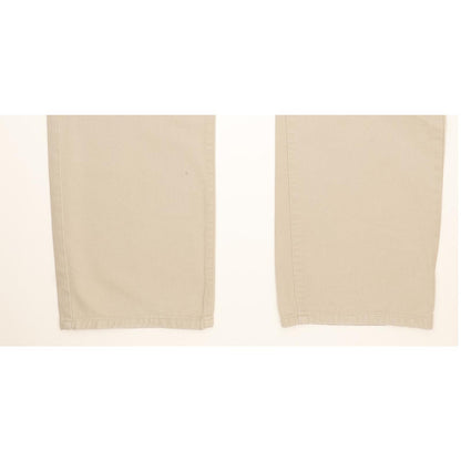 Levi's 581 Men Beige Straight Regular Stretch Jeans W34 L32