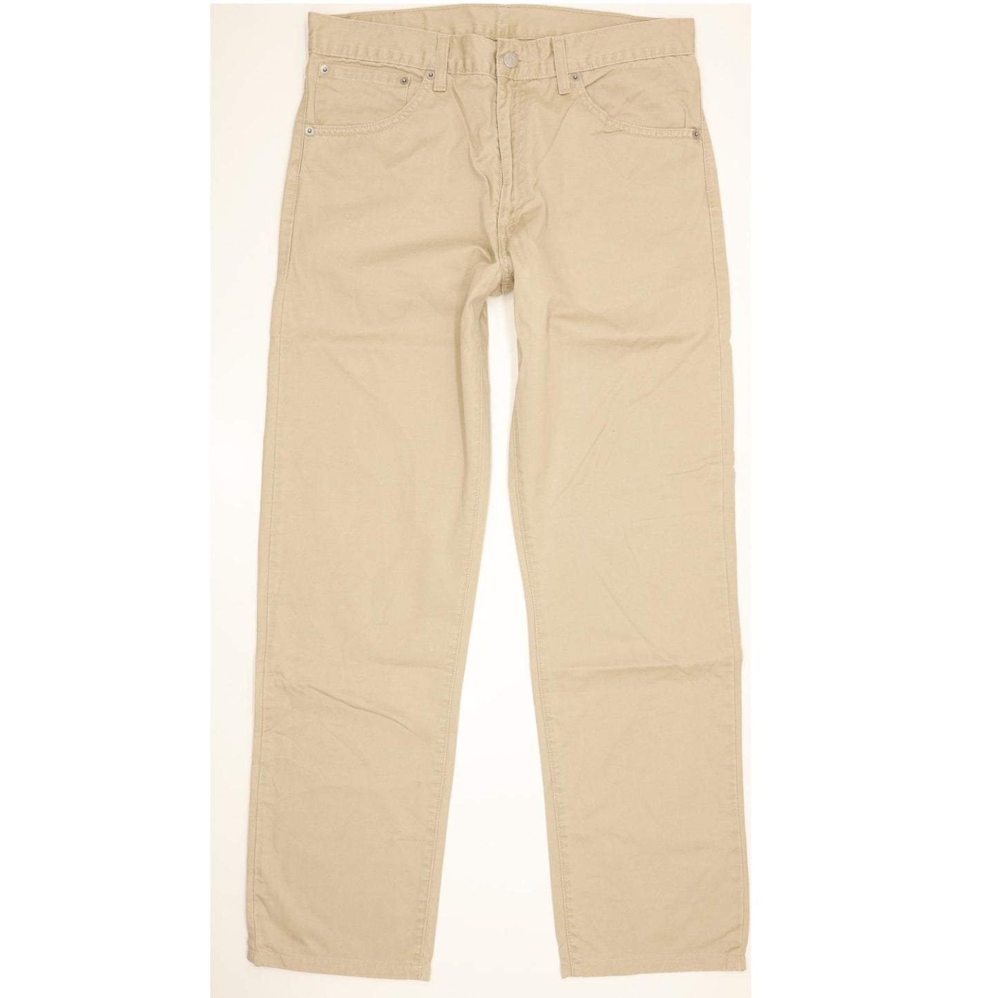 Levi's 521 Men Beige Straight Regular Jeans W34 L31