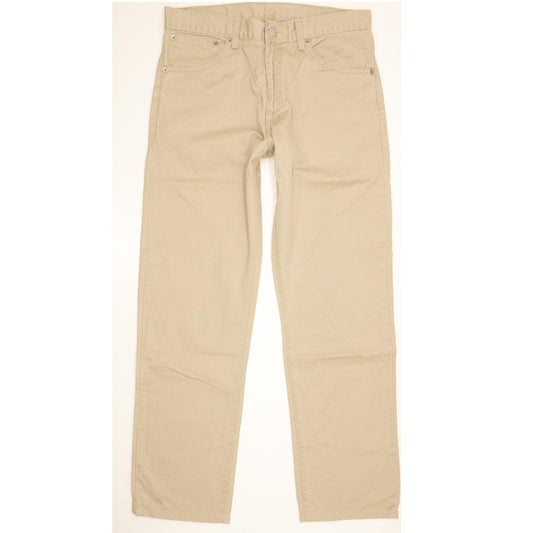 Levi's 521 Men Beige Straight Regular Jeans W34 L31