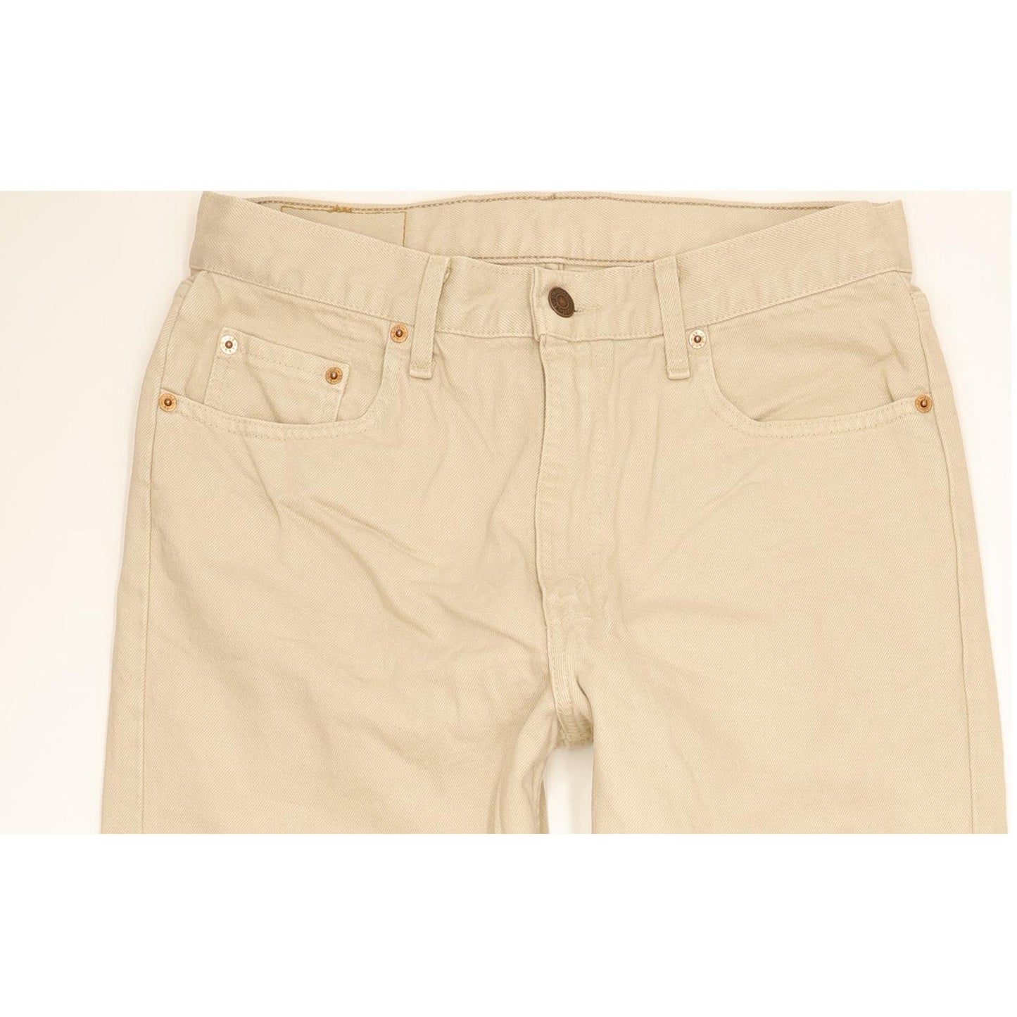 Levi's 615 Men Beige Straight Regular Jeans W32 L35