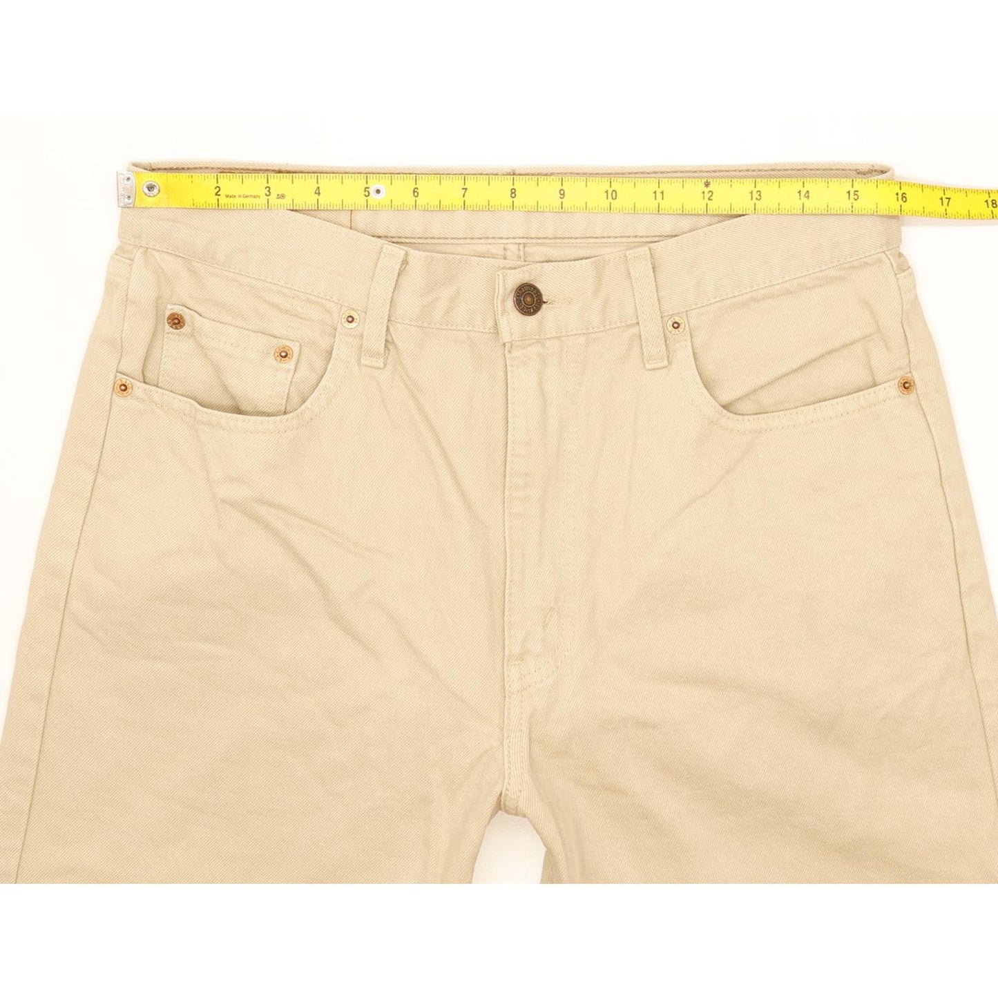 Levi's 615 Men Beige Straight Regular Jeans W32 L35