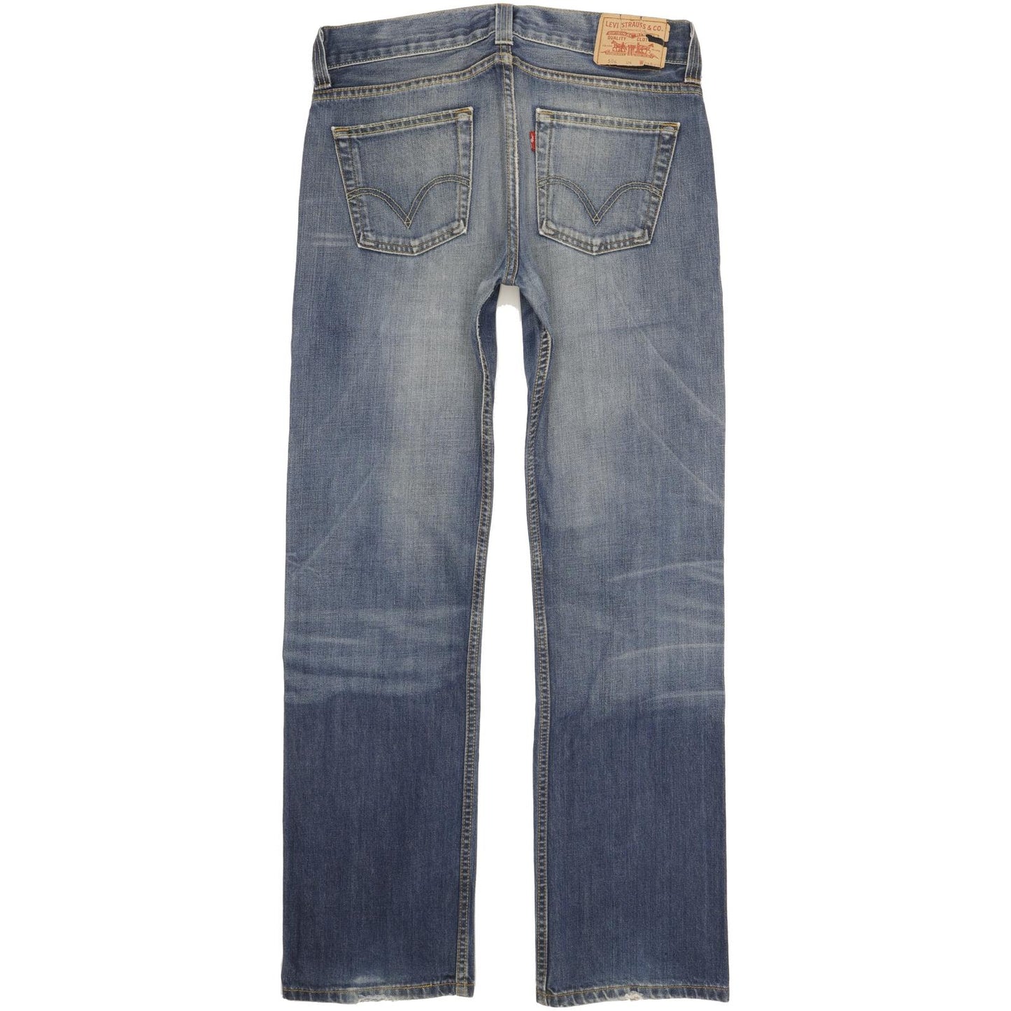 Levi's 506 Men Blue Straight Regular Jeans W34 L34