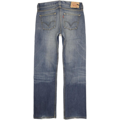 Levi's 506 Men Blue Straight Regular Jeans W34 L34