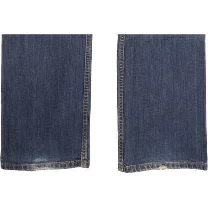 Levi's 506 Men Blue Straight Regular Jeans W34 L34