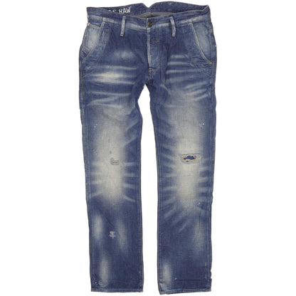 G-Star Re State Men Blue Tapered Slim Chino Jeans W32 L32