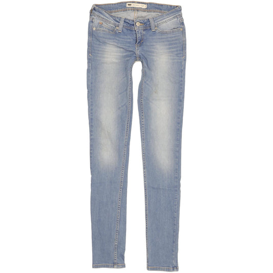 Levi's Demi Curve Women Blue Skinny Slim Stretch Jeans W26 L34