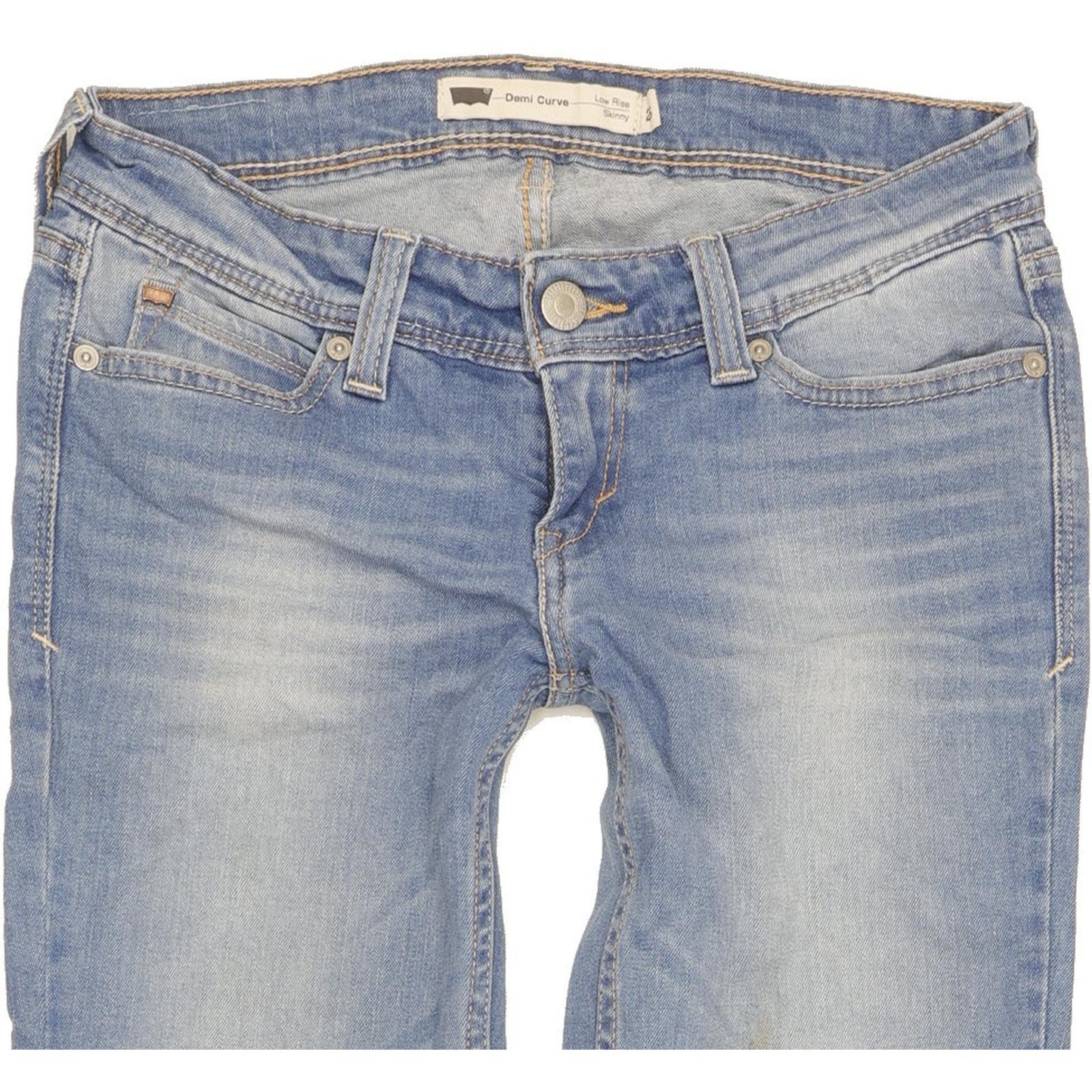 Levi's Demi Curve Women Blue Skinny Slim Stretch Jeans W26 L34