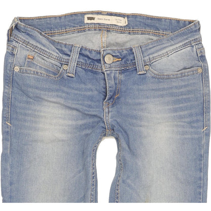 Levi's Demi Curve Women Blue Skinny Slim Stretch Jeans W26 L34