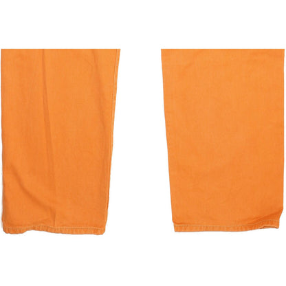 Diesel Keetar Orange Men Straight Regular Jeans W36 L34