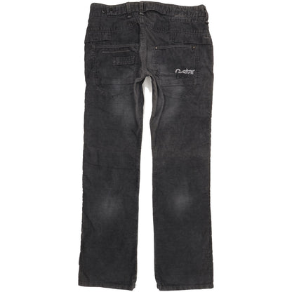 G-Star Raff Radar Men Charcoal Straight Regular Trousers W36 L34