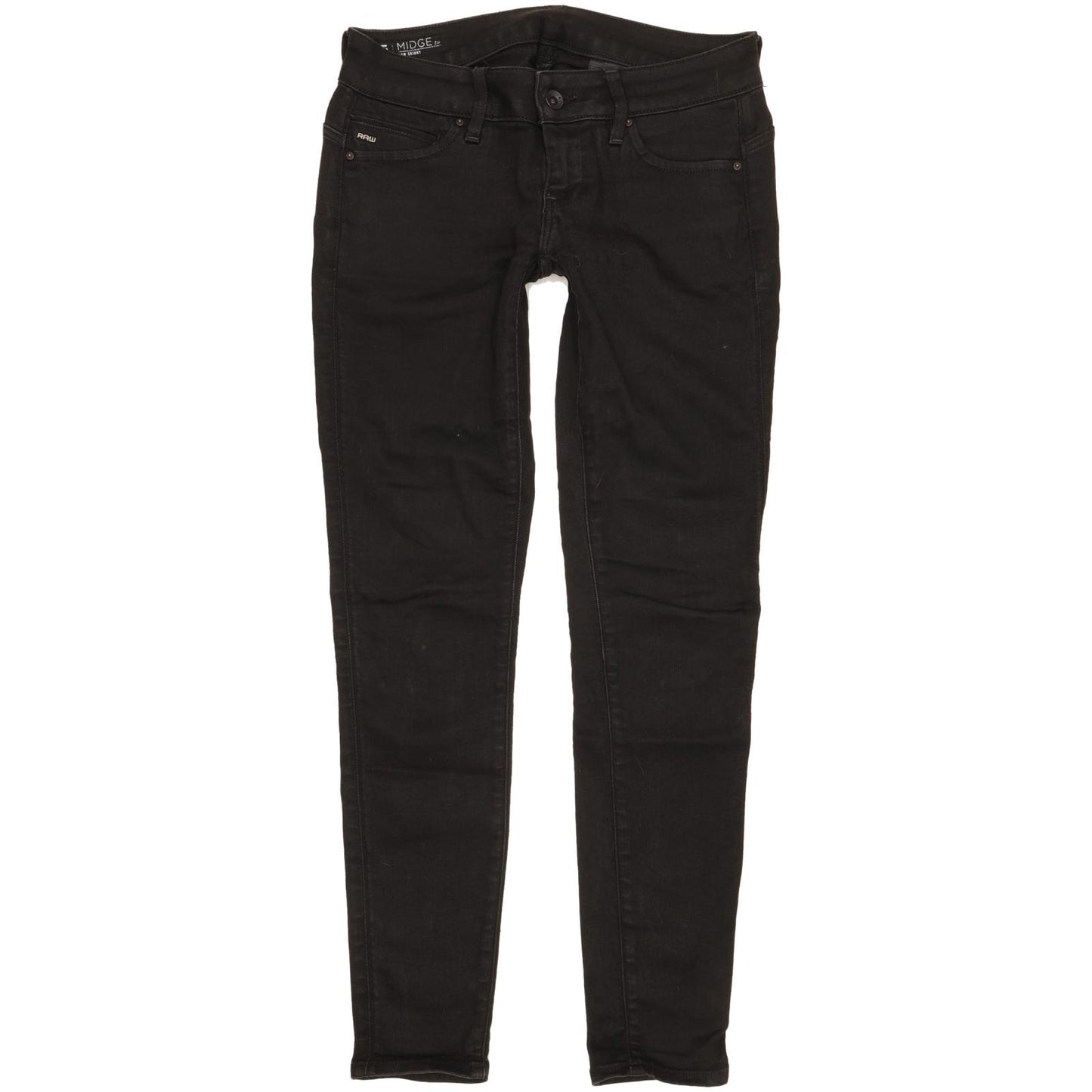 G-Star Midge Women Black Skinny Slim Stretch Jeans W27 L29