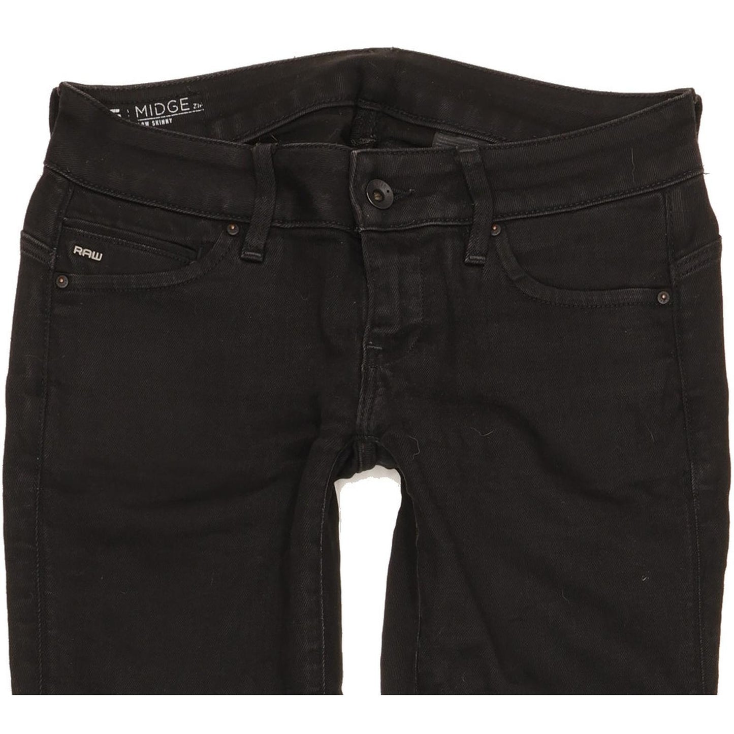 G-Star Midge Women Black Skinny Slim Stretch Jeans W27 L29