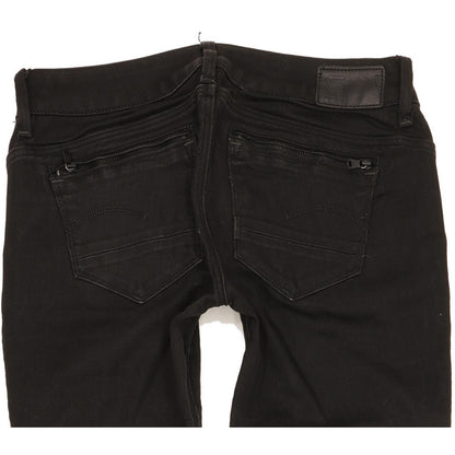 G-Star Midge Women Black Skinny Slim Stretch Jeans W27 L29