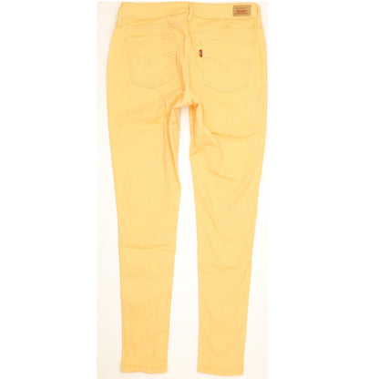 Levi's Orange 535 Women Skinny Slim Stretch Jeans W32 L32