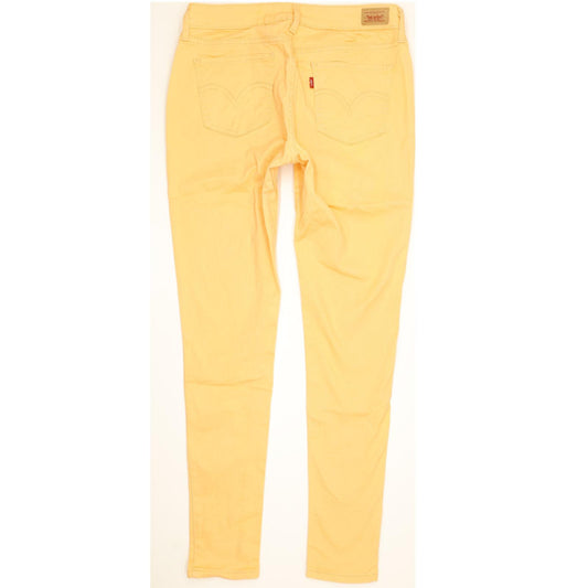 Levi's Orange 535 Women Skinny Slim Stretch Jeans W32 L32