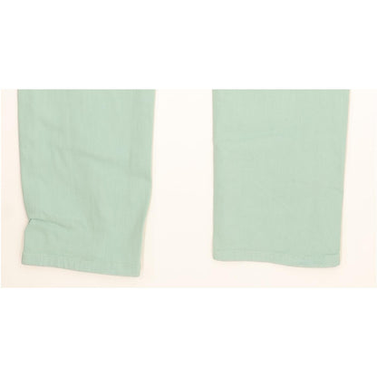 Replay Tracie Women Green Skinny Slim Stretch Jeans W28 L31