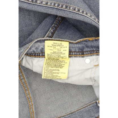 Wrangler Texas Men Blue Straight Regular Stretch Jeans W40 L32