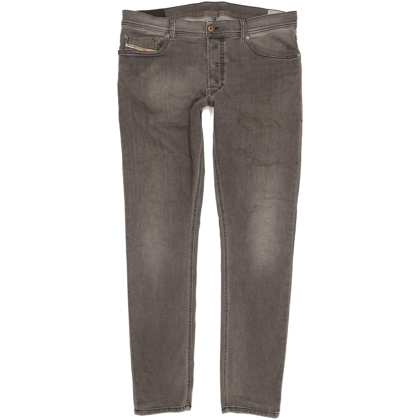 Diesel Tepphar 0662U Men Grey Tapered Slim Stretch Jeans W36 L34