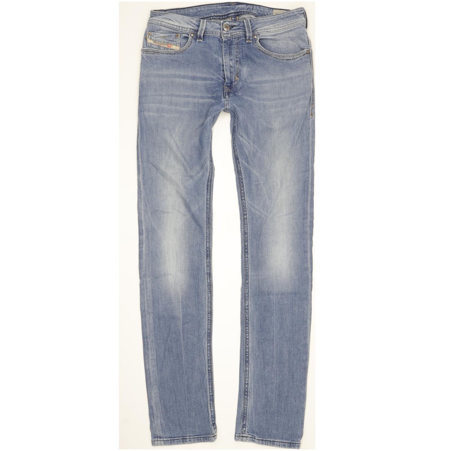 Diesel Thanaz Kids Men Blue Skinny Slim Stretch Jeans W28 L32