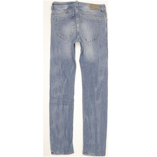 Diesel Thanaz Kids Men Blue Skinny Slim Stretch Jeans W28 L32