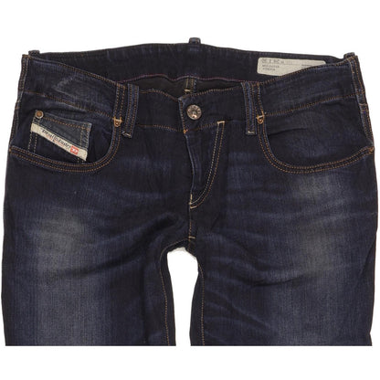 Diesel Grupee 0601B Women Navy Skinny Slim Stretch Jeans W29 L30