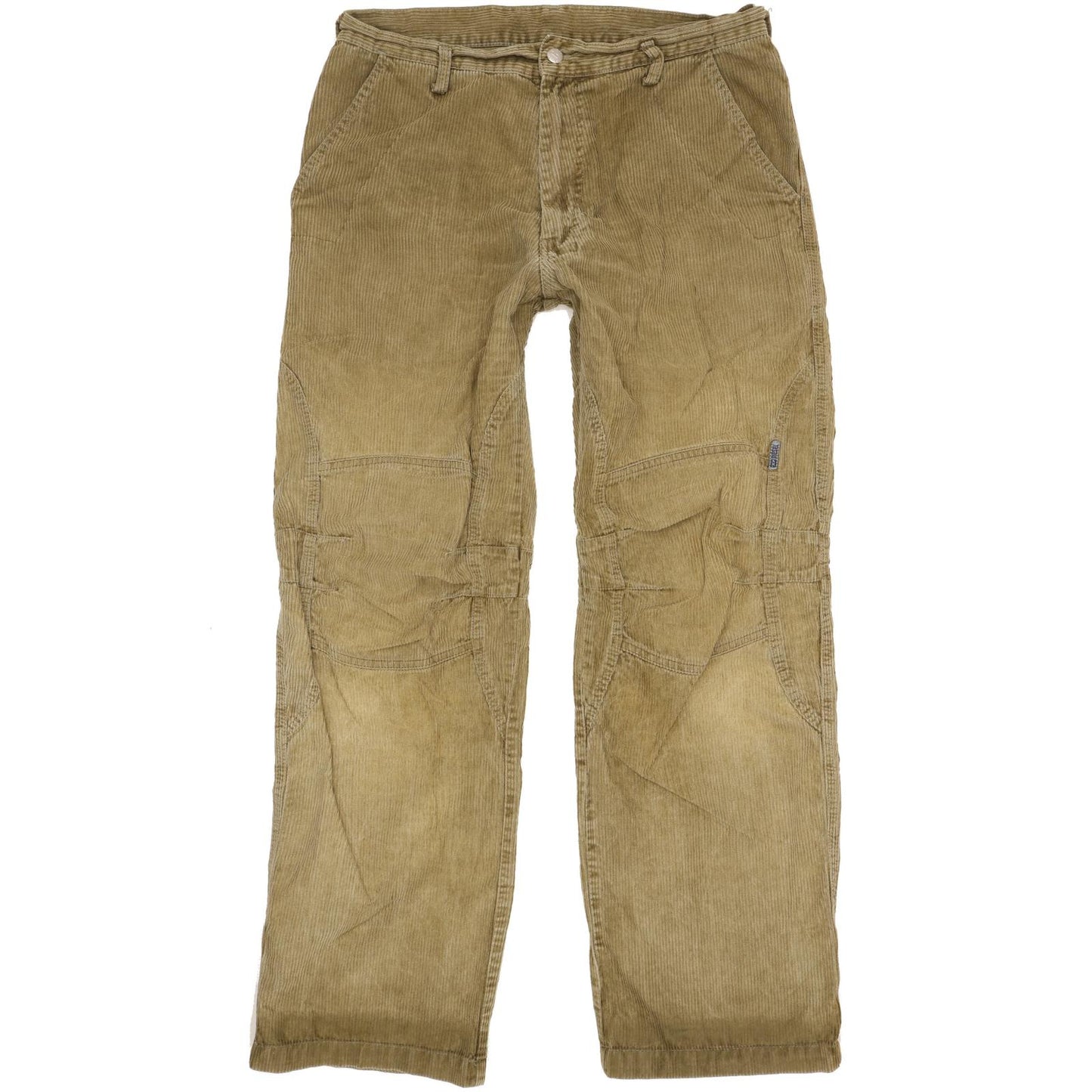 Diesel Men Brown Straight Regular Trousers W32 L31