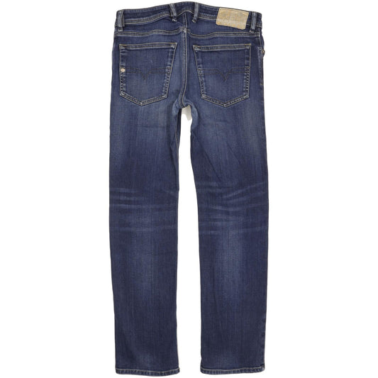 Diesel Waykee Men Blue Straight Regular Stretch Jeans W31 L31