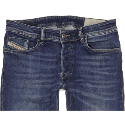 Diesel Waykee Men Blue Straight Regular Stretch Jeans W31 L31