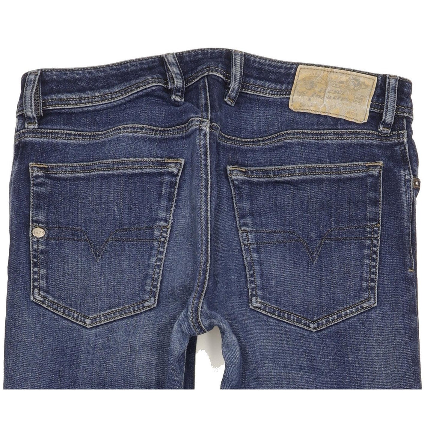 Diesel Waykee Men Blue Straight Regular Stretch Jeans W31 L31