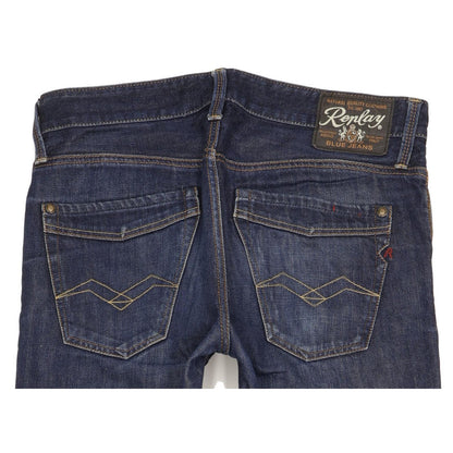 Replay Jimi Men Blue Straight Regular Jeans W32 L32