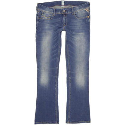 Replay Women Blue Bootcut Slim Stretch Jeans W32 L32