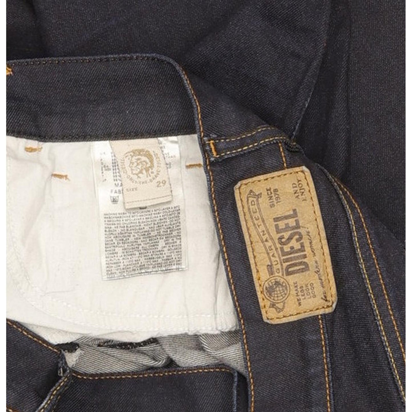 Diesel Bootzee 0069H Women Blue Bootcut Slim Stretch Jeans W29 L28