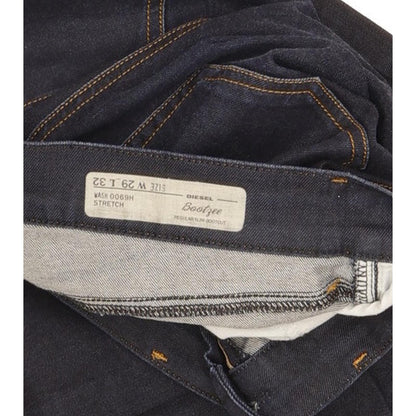 Diesel Bootzee 0069H Women Blue Bootcut Slim Stretch Jeans W29 L28