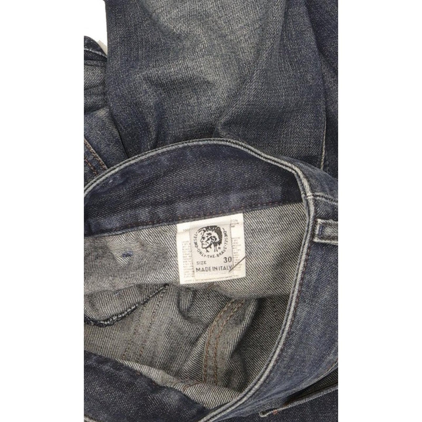 Diesel Hush Women Blue Straight Slim Jeans W30 L34