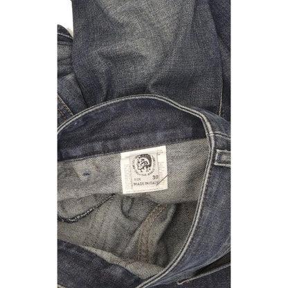 Diesel Hush Women Blue Straight Slim Jeans W30 L34