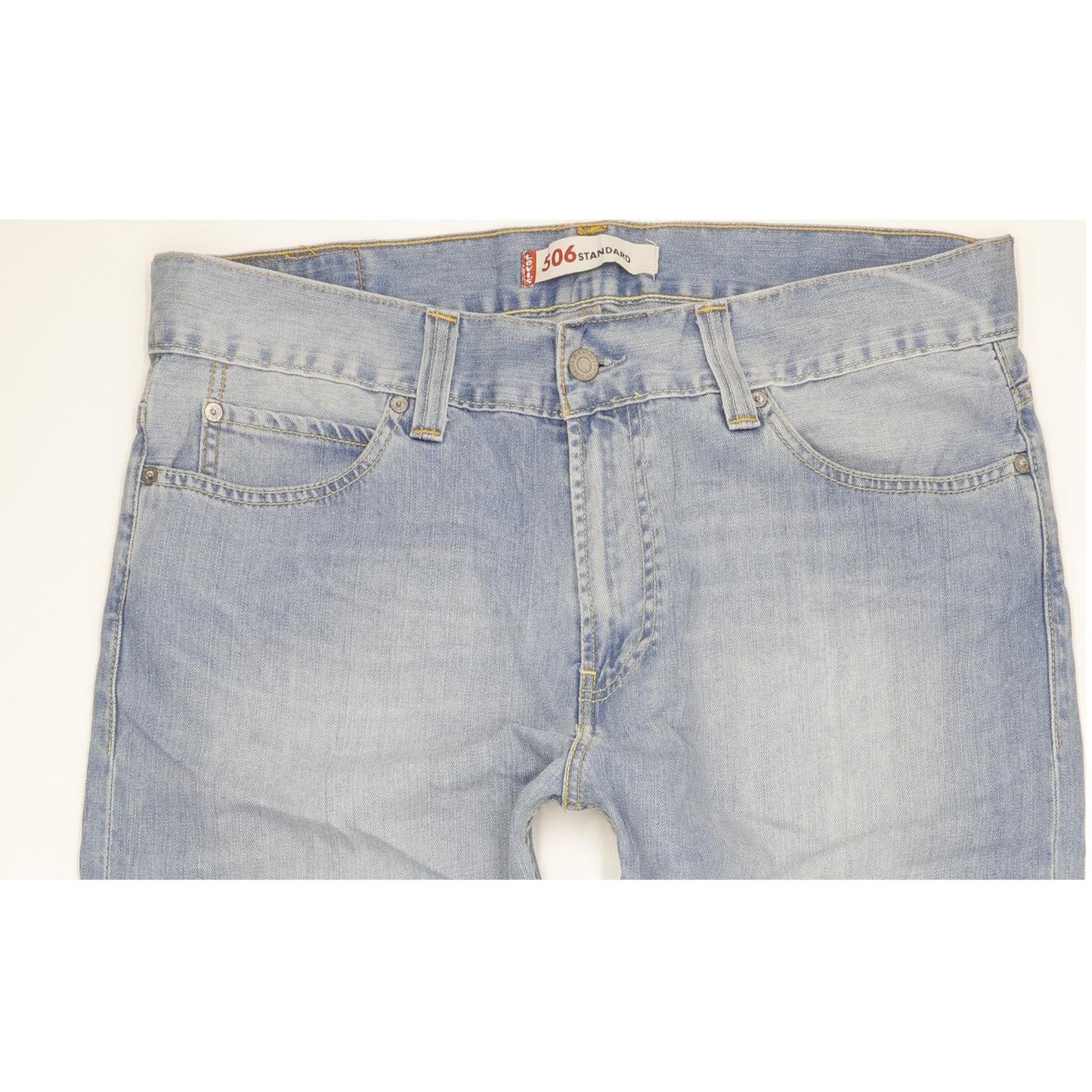 Levi's 506 Men Blue Straight Regular Jeans W36 L29