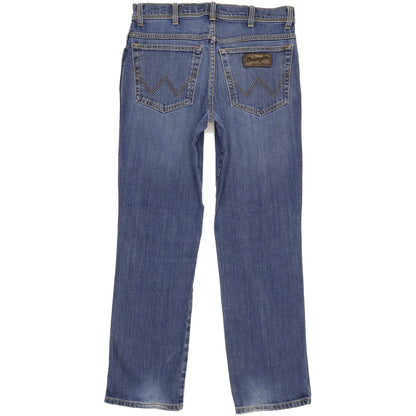 Wrangler Texas Men Blue Straight Regular Stretch Jeans W32 L29