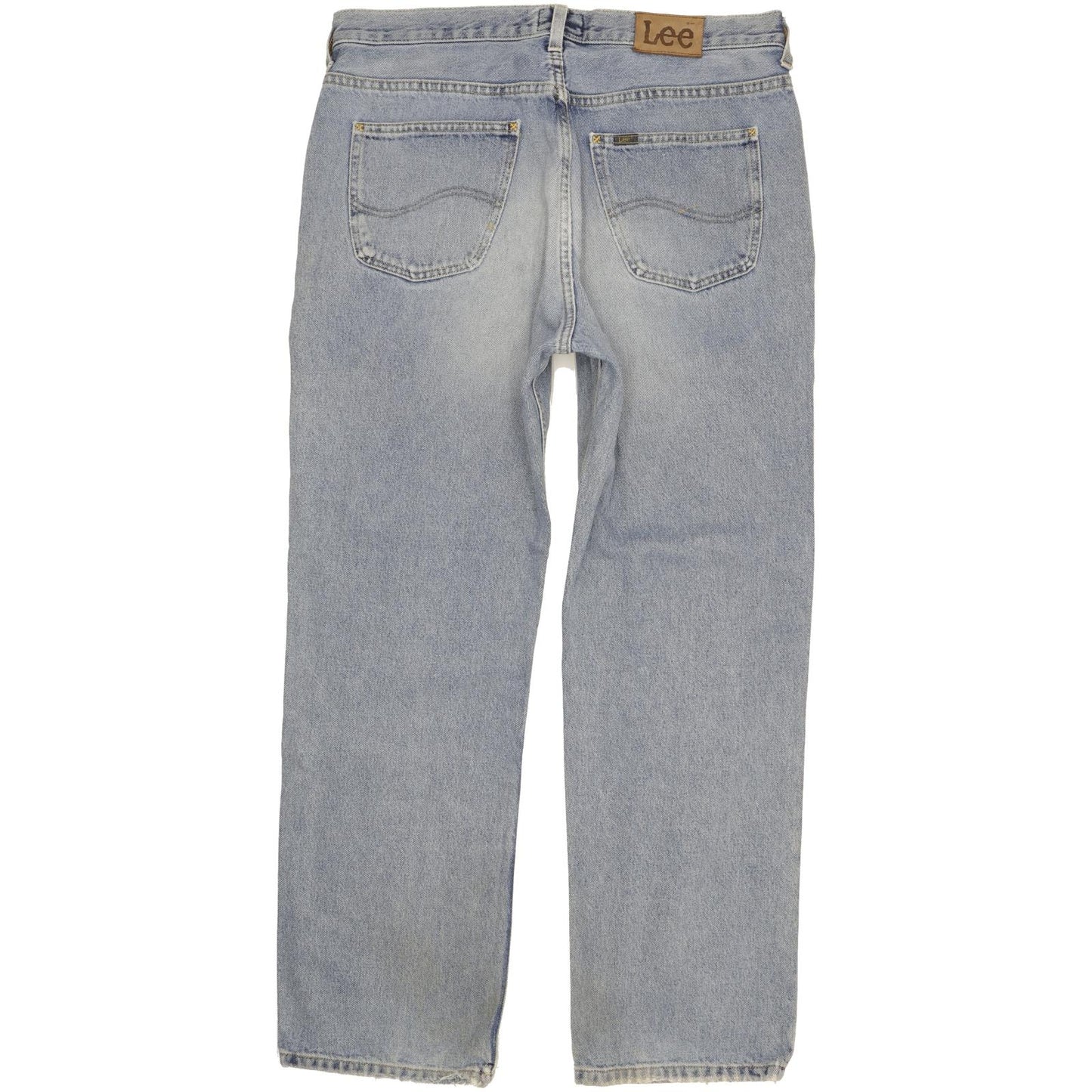 Lee Chicago Men Blue Straight Regular Jeans W36 L31