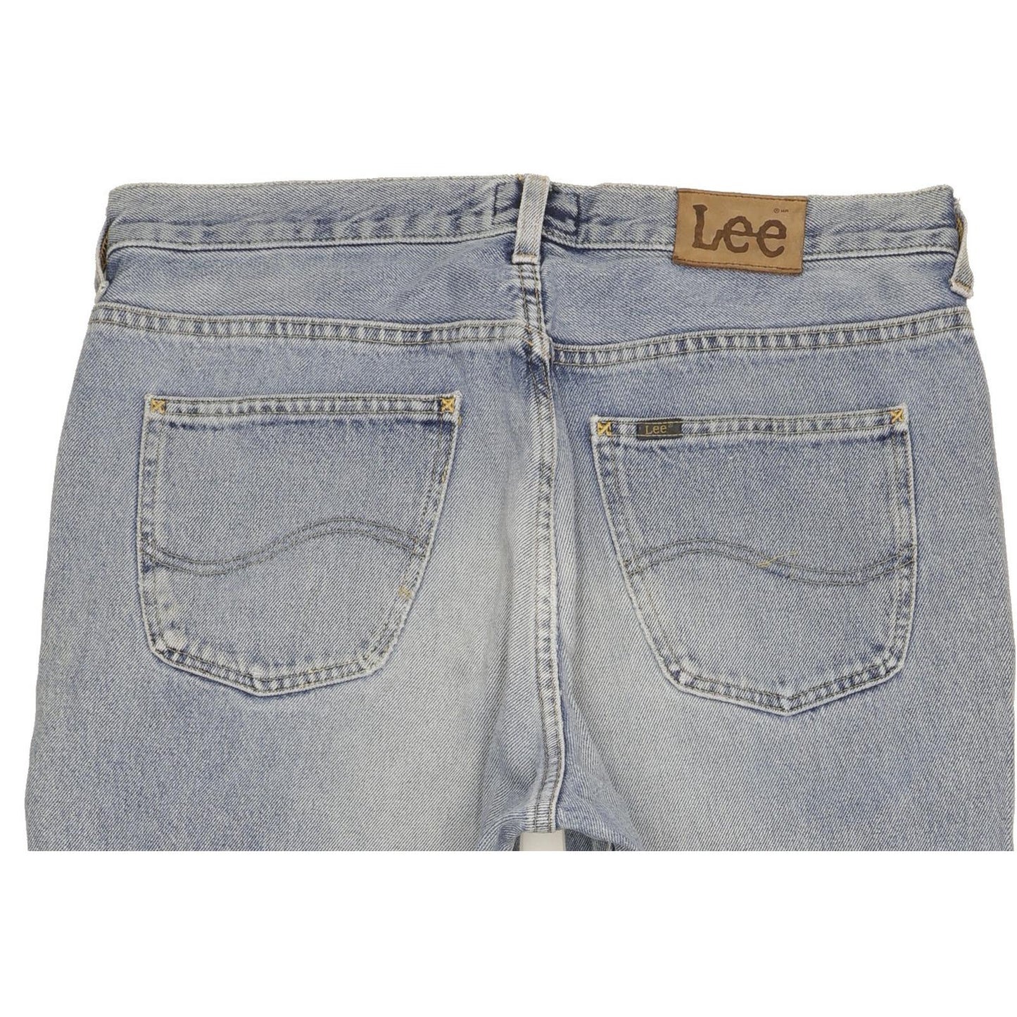 Lee Chicago Men Blue Straight Regular Jeans W36 L31