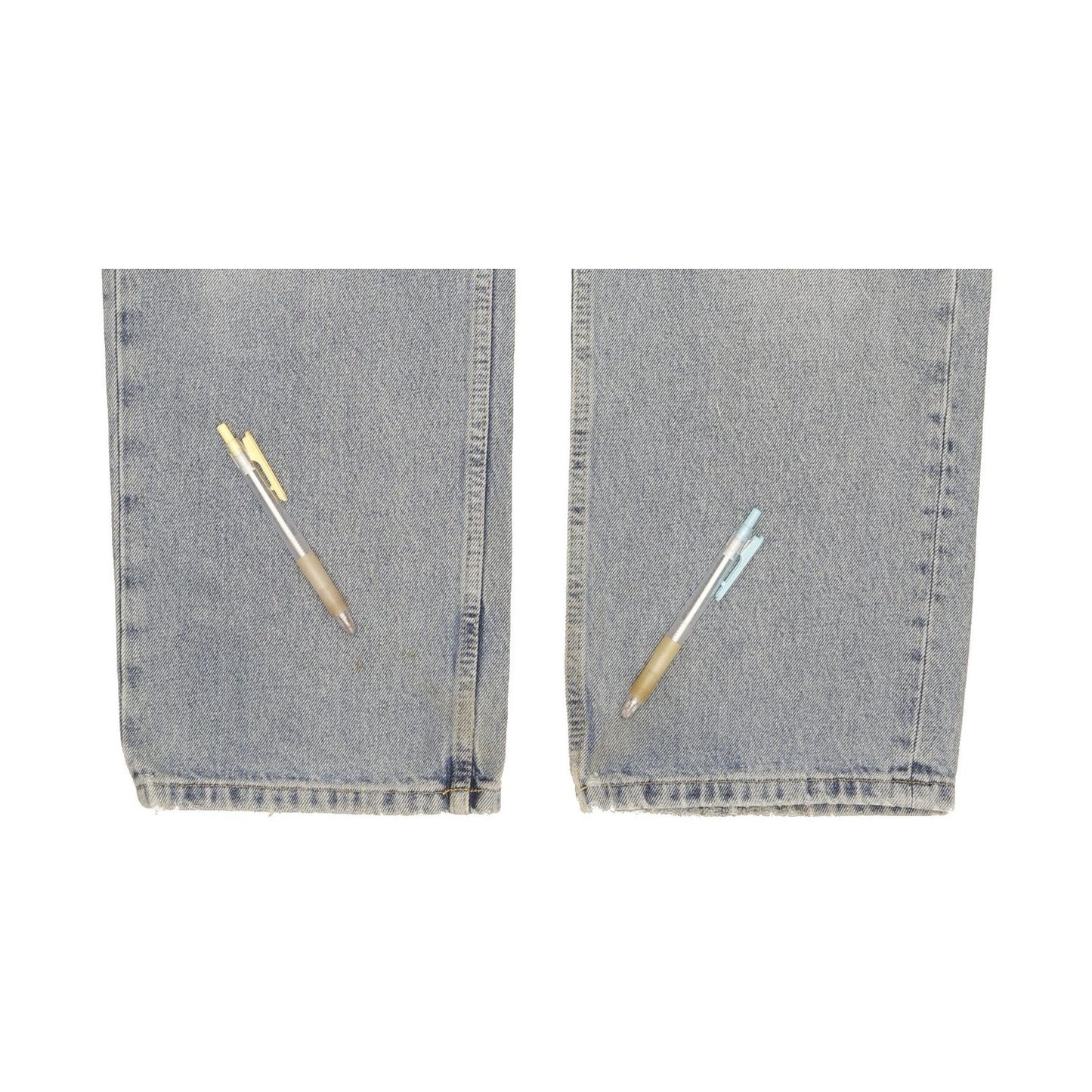 Lee Chicago Men Blue Straight Regular Jeans W36 L31