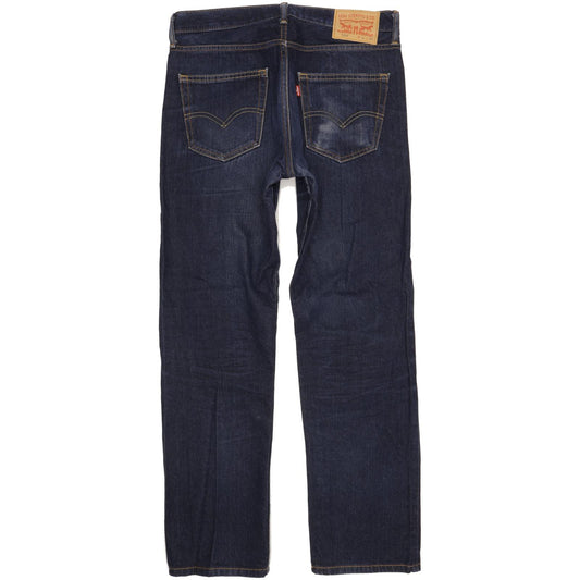 Levi's 504 Men Blue Straight Regular Jeans W32 L31