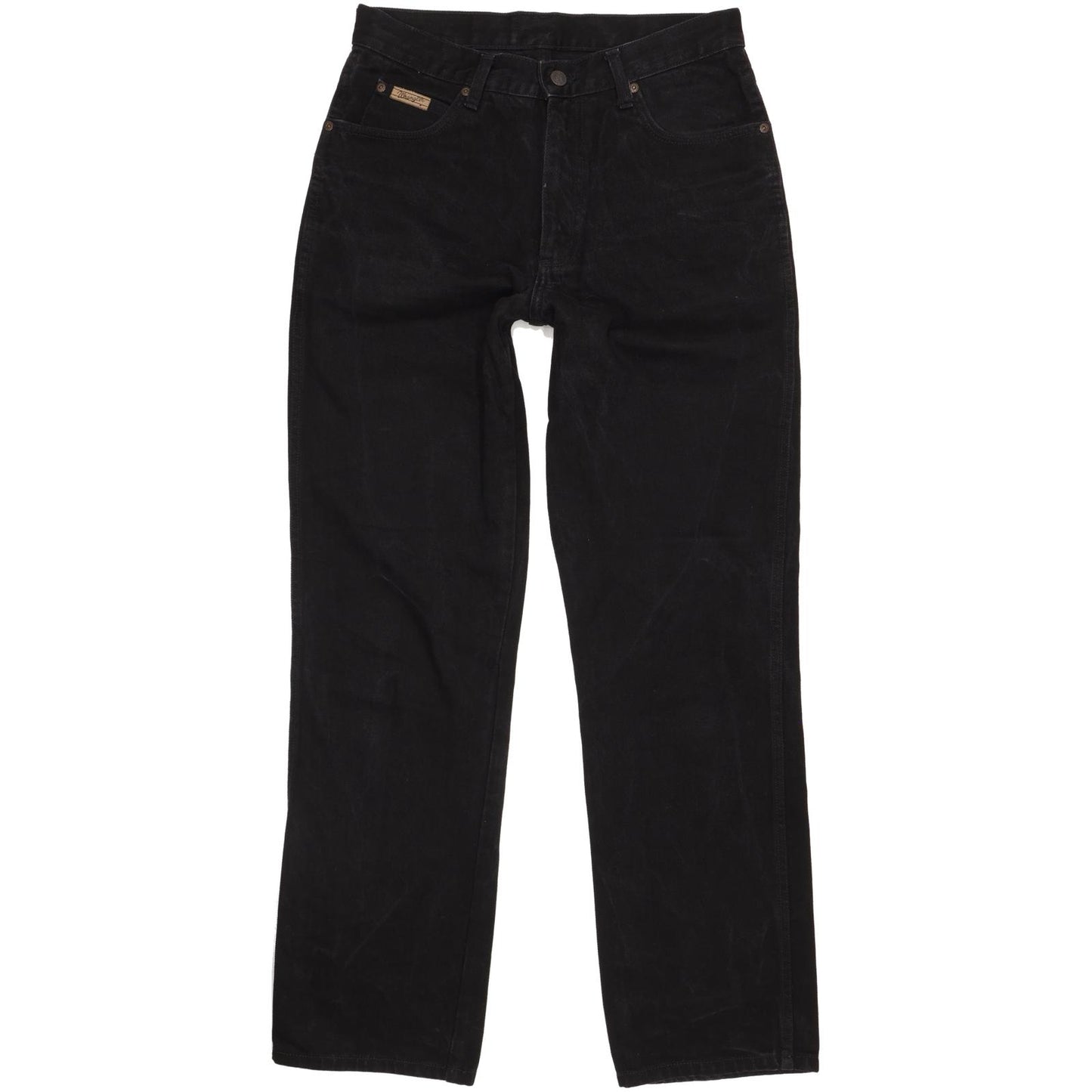 Wrangler Idaho Men Black Straight Regular Jeans W32 L32